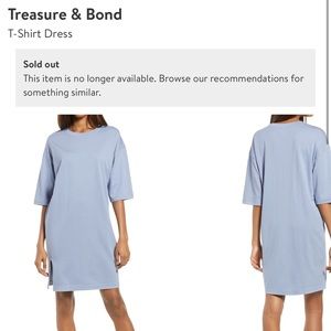 Treasure & Bond T Shirt Dress - Small